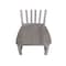 International Concepts Set of 2 Cafe Chairs, Washed Gray Taupe C09-61P - alternate 2